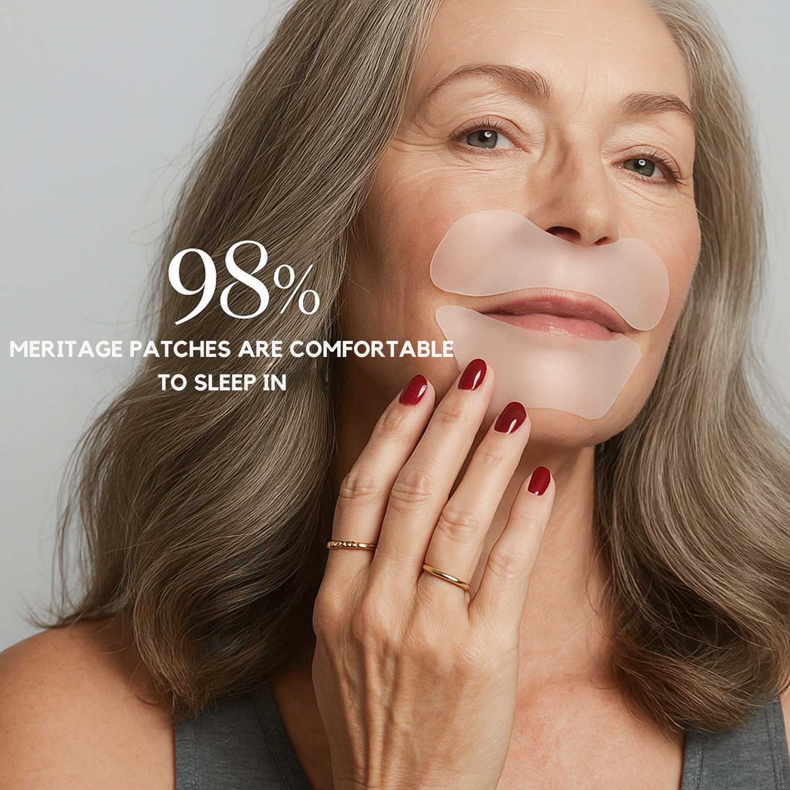 Vertical Lip Line Patches – Medical-Grade Silicone Smoothers