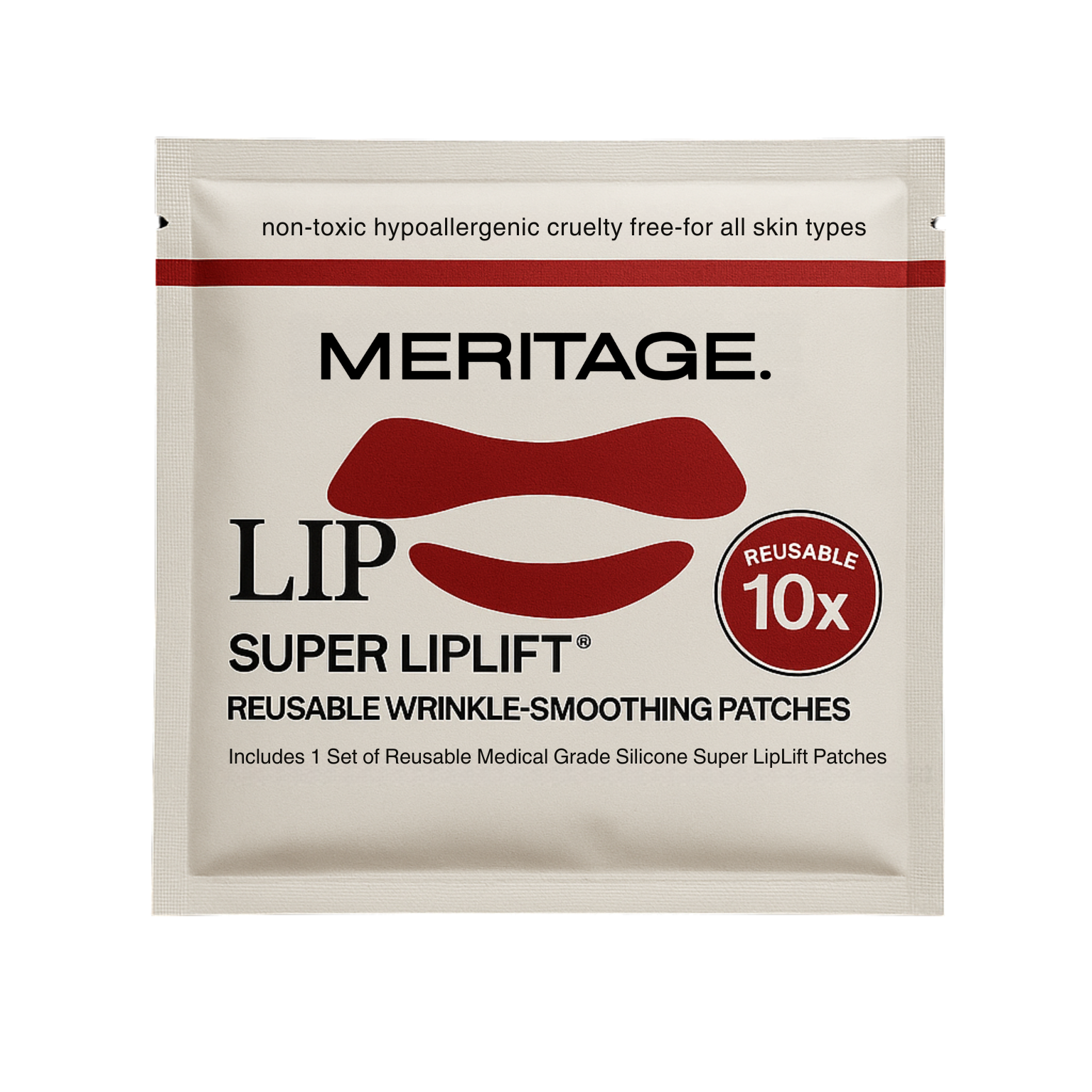 Vertical Lip Line Patches – Medical-Grade Silicone Smoothers